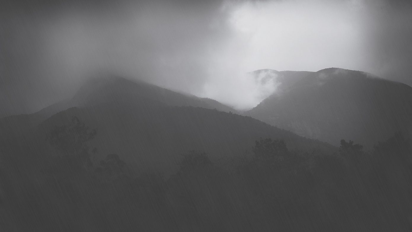 Rain in the Mountains